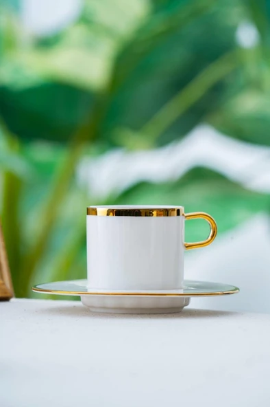 Acar Elion 6 Lı Kahve Fincan Takımı Hxf-06921 - Resim 2