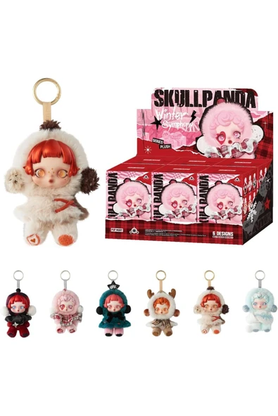 Teknojet Teknoloji İçin En İyi Adres SKULLPANDA Winter Symphony Serisi Pelüş Figürler, Tam Set, 6LI Aksiyon & Koleksiyon Figürleri ürün görseli