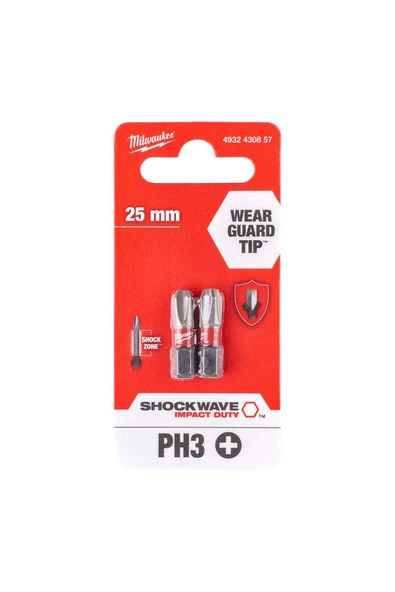 25 Mm 2 Parça Bits Uç (T4932430857) - Resim 2