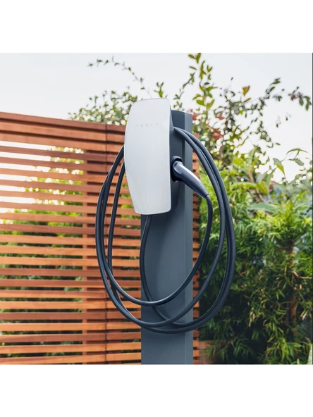 Tesla Wall Connector 22KW Kablolu elektrikli Araç Şarj İstasyonu - Resim 3