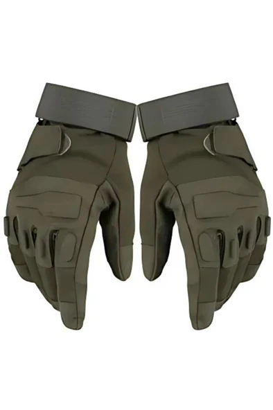 Single Sword Unisex Spor&Fitness Eldiveni, Taktik&Pilot Eldiven BlackHawk - Resim 6