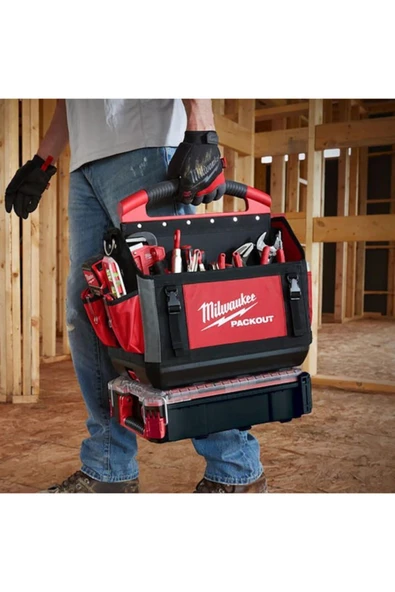 T4932464086 Ağır Hizmet Tipi Packout™ Alet Taşıma Çantası 50cm 32 Cep - Resim 5
