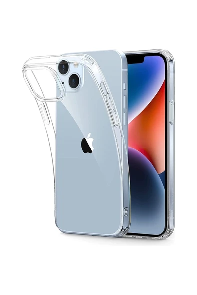 Teknojet Teknoloji İçin En İyi Adres iPhone 14 Antişok Şeffaf Silikon Kılıf ürün görseli