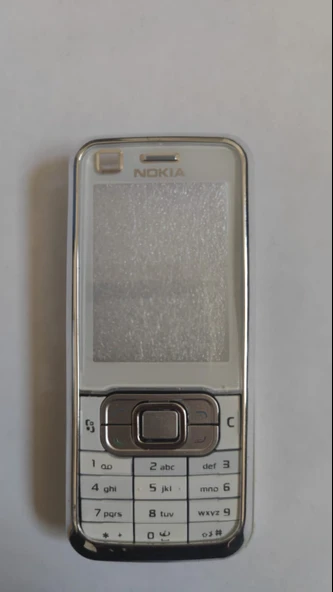 Nokia 6120 Classic Telefon Kapağı (Beyaz) ürün görseli