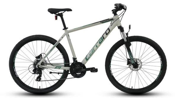 Carraro Force 920 480H 21-V Hd Dağ Bisikleti Mat Gri Yeşil ürün görseli 1