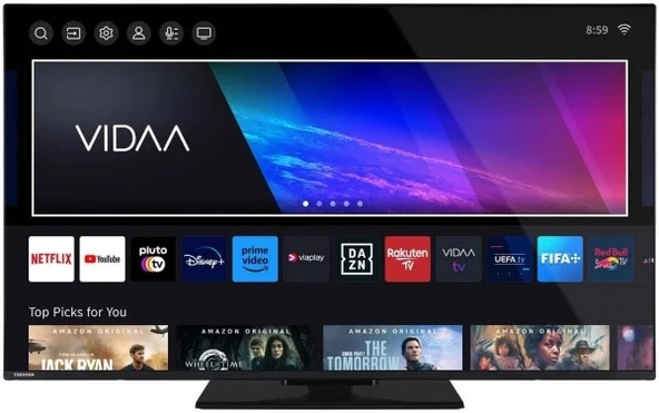 Toshiba 65UV3463DT 4K Ultra HD 65'' 165 Ekran Uydu Alıcılı Smart LED TV ürün görseli 1