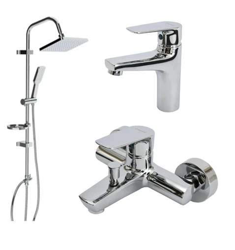 Creavit SH630 Liva 3'lü Duş Seti Takımı ürün görseli