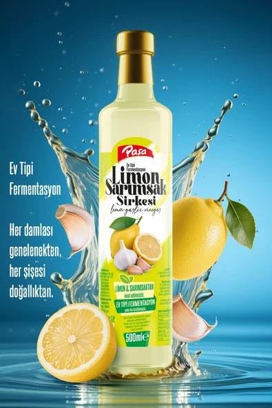 Limon Sarımsak Sirkesi 500 ml ürün görseli