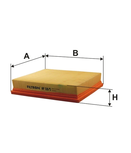 AP118/5 - Hava Filtresi - Filtron - Resim 2