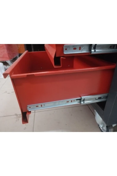 ALG MAKİNA 5 Çekmeceli Boş Takım Arabası - Resim 6