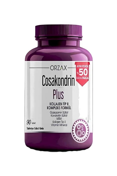 Orzax Cosakondrin Plus 90 Tablet ürün görseli 1