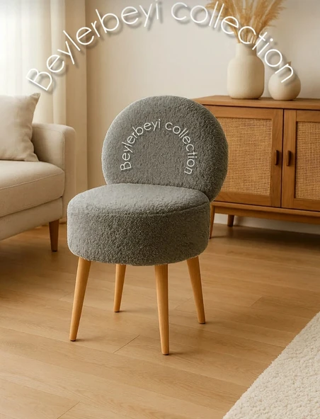 Makyaj pufu,puf gri renktir ürün görseli