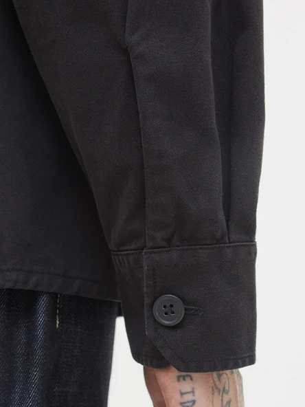 JACK JONES Erkek Tek Cepli Uzun Kollu Gömlek 12279575 - Resim 6