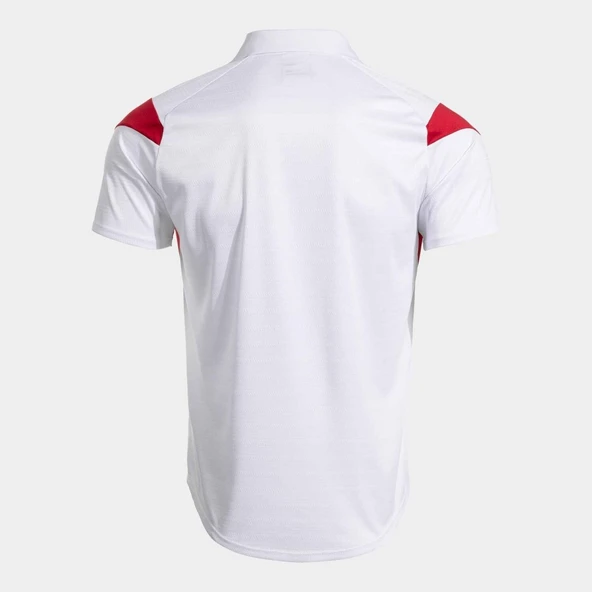 Joma Montreal Erkek Kırmızı Beyaz Polo Yaka Spor Tişört 104302.206 - Resim 2