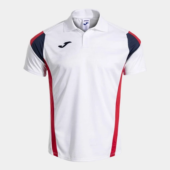Joma Montreal Erkek Kırmızı Beyaz Polo Yaka Spor Tişört 104302.206 - Resim 4