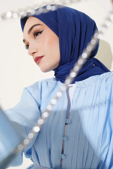 Basic Eşarp Lacivert -99 ürün görseli 1