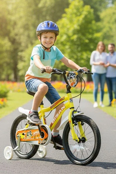 Bisan Bobo 16 Jant Sarı Çocuk Bisikleti ürün görseli