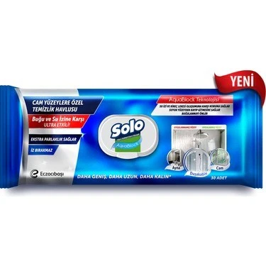 Solo Tüm Yüzeyler ve Cam Yüzeyler Temizlik Havlusu 3 lü Karma Paket - Resim 4