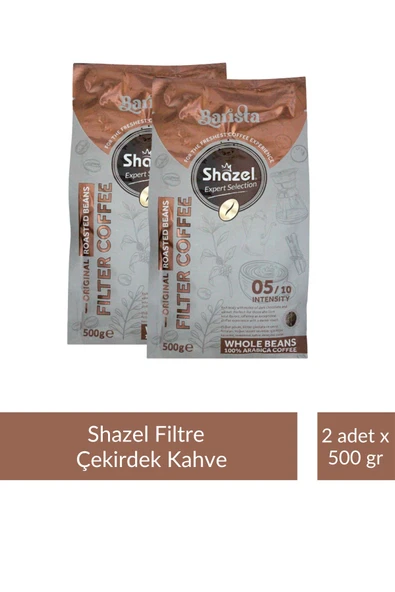 Shazel Çekirdek Filtre Kahve 500 gr x 2 Adet ürün görseli