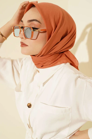 Basic Eşarp Somon ürün görseli 1