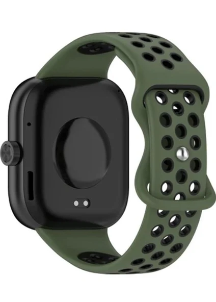 Mi Band 8 Pro / Mi Band 9 Pro Uyumlu Delikli Silikon Kordon/Kayış - Resim 6