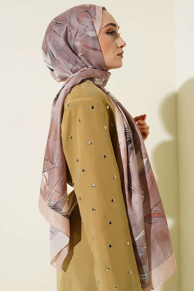 Bej Serisi Soft Şal Asorti 7 - Resim 3