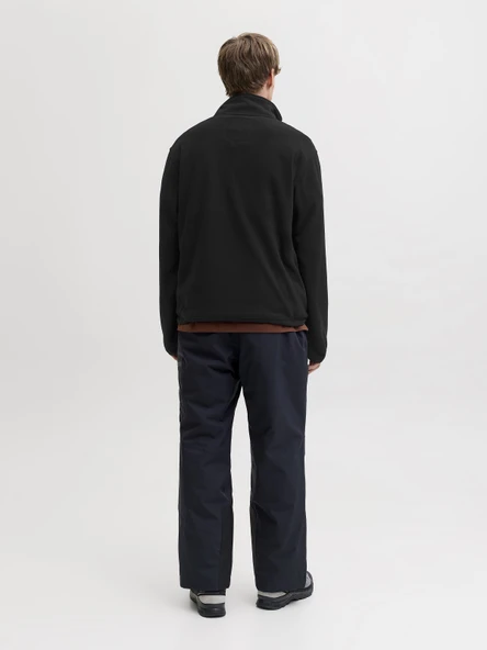 JACK JONES Erkek Yarım Fermuarlı Polar Ceket 12284828 - Resim 6