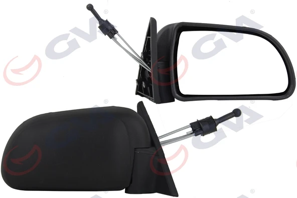 GVA 1013110 DIŞ DİKİZ AYNASI SAĞ RENAULT 9 / 11 BROADWAY 98> MEKANİK KUMANDALI 7700875891-7702258305-7702262015 ürün görseli 1