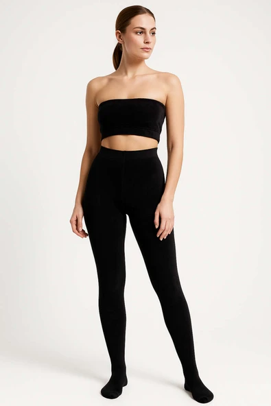 Penti Termal Külotlu Çorap 500 Siyah - Resim 2