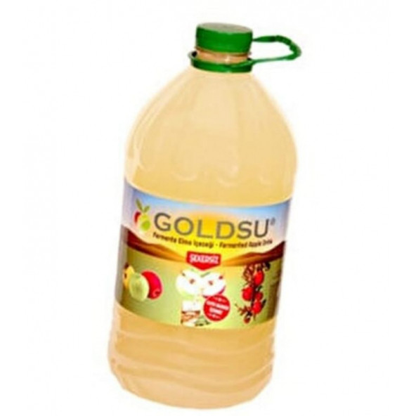 Goldsu Fermente Elma İçeceği 5 Litre - Resim 2