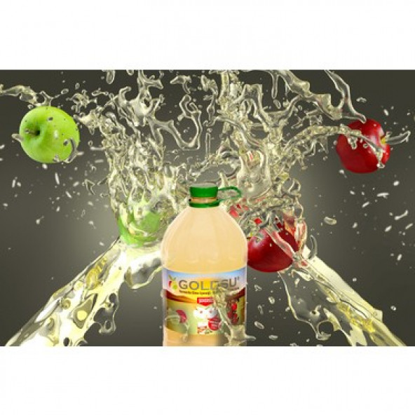 Goldsu Fermente Elma İçeceği 5 Litre - Resim 3