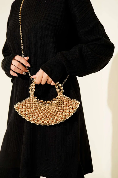 Fitilli Basic Triko İkili Takım Siyah - Resim 4