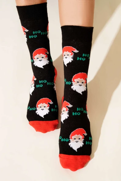 Unisex Yılbaşı Soket Çorap Asorti 9 ürün görseli 1