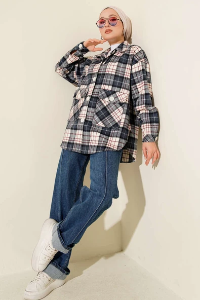 Cepli Oduncu Ceket Lacivert - Resim 2