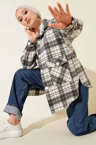 Cepli Oduncu Ceket Füme ürün görseli 1