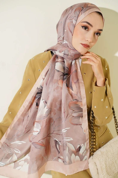 Bej Serisi Soft Şal Asorti 7 - Resim 2