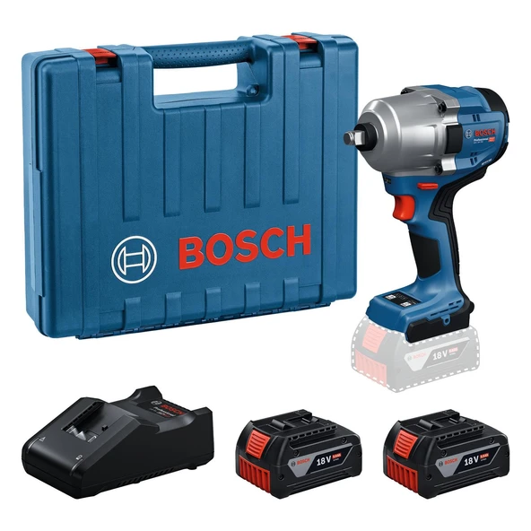 Bosch GDS 18V-780 Somun Sıkma Makinesi 2x5.0Ah ürün görseli