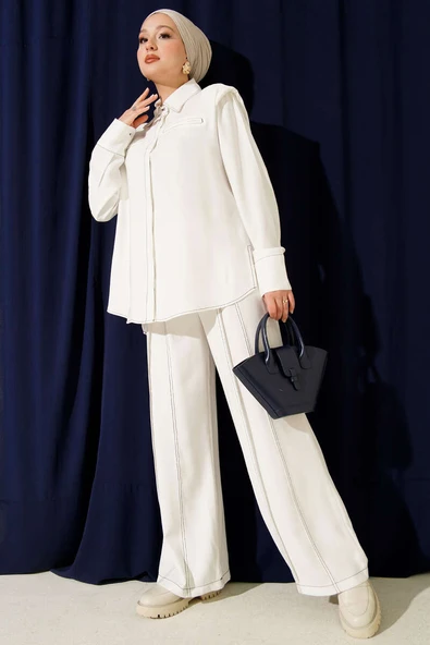 Sahte Cepli Gizli Patlı İkili Takım Beyaz ürün görseli 1