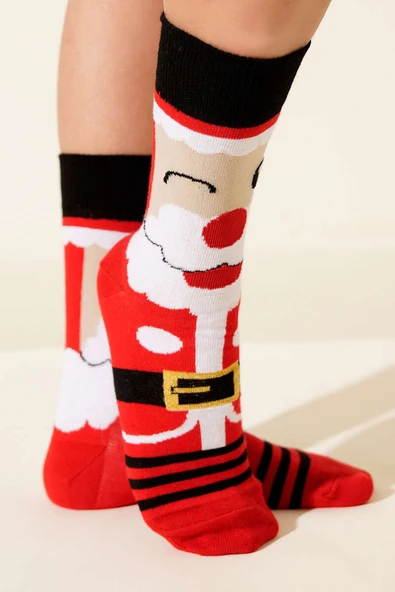 Unisex Yılbaşı Soket Çorap Asorti 15 ürün görseli