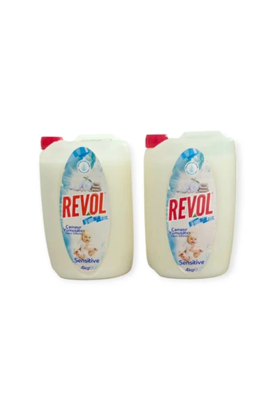 REVOL Çamaşır Yumuşatıcısı Sensitive 3800 Ml. 2'li Set - Resim 3
