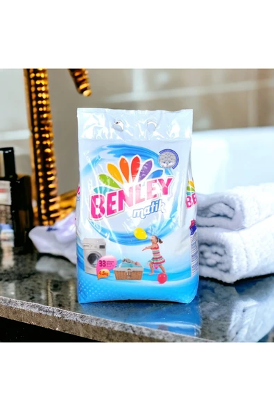 BENLEY Matik Toz Çamaşır Deterjanı 4,5 Kg - Resim 2