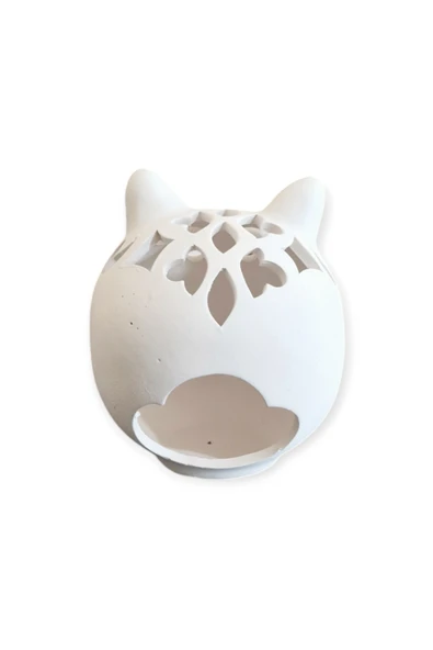 Pordizayn Kedi Mumluk Çini Biskuvi 12 cm - Resim 3