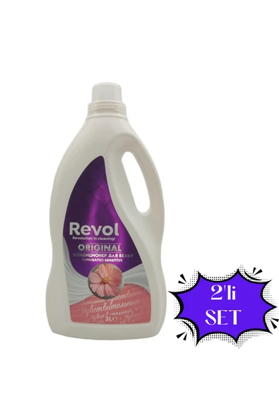 REVOL Çamaşır Yumuşatıcısı Sensitive 2'li Set - Resim 3