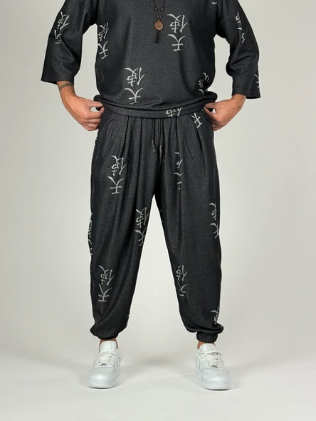 Chinese Desenli Erkek Takım COC1023 - Resim 4