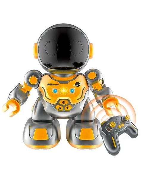 Pasifik Toys Uzaktan Kumandalı Işıklı ve Müzikli Astronot Robot 1516C - Resim 2