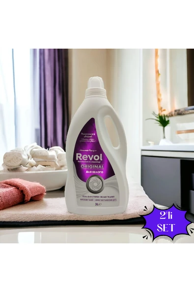 REVOL Sıvı Deterjan Beyaz Renkler 2'li Set ürün görseli 1
