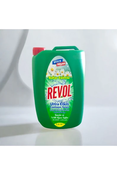 REVOL Yoğun Kıvamlı Çamaşır Suyu Bahar Esintisi 3,8 lt - Resim 2