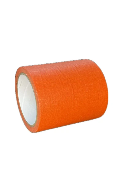 Maskeleme Kağıt Bant Geniş taban bandı 100mmx20mt Turuncu ürün görseli