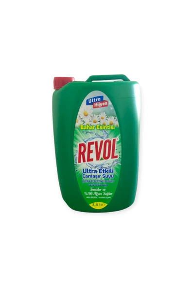 REVOL Yoğun Kıvamlı Çamaşır Suyu Bahar Esintisi 3,8 lt - Resim 3