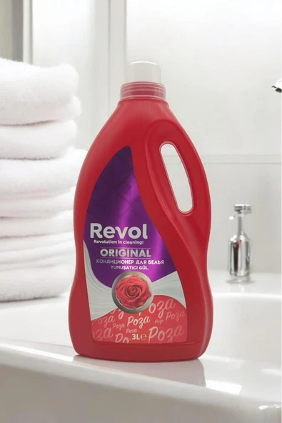 REVOL Gül Kokulu Yumuşatıcı 3 Lt ürün görseli